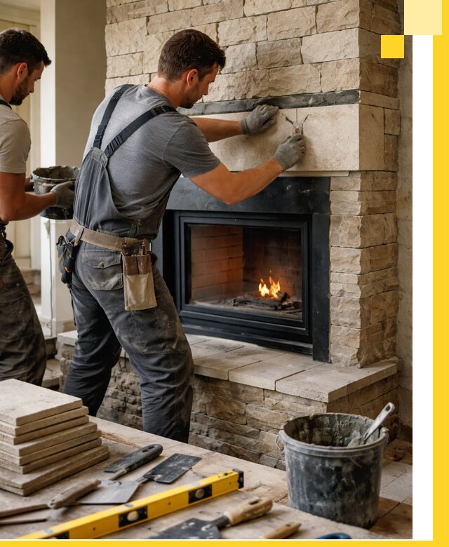 Проектирование и установка открытых каминов в Шелехове