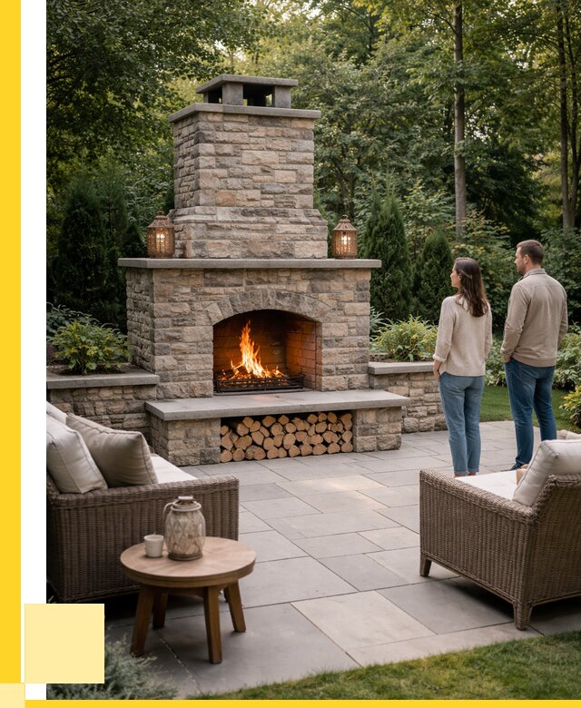 Уличные камины из кирпича в Шелехове от 160725 р. | ЭриданШлх