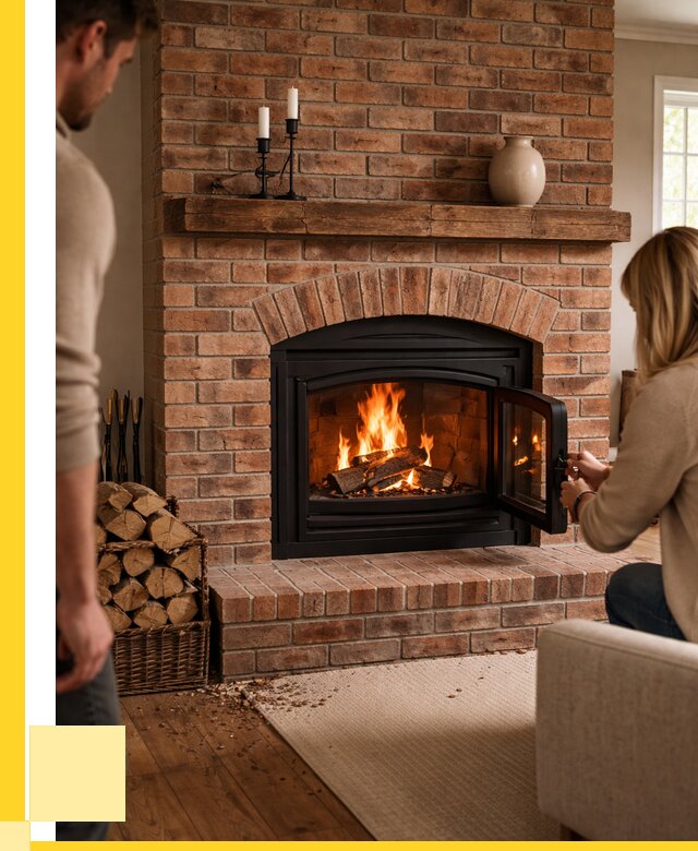 Кирпичные камины под ключ в Шелехове от 160725 р. | ЭриданШлх