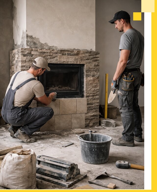 Камины под ключ в Шелехове: проект, изготовление и монтаж