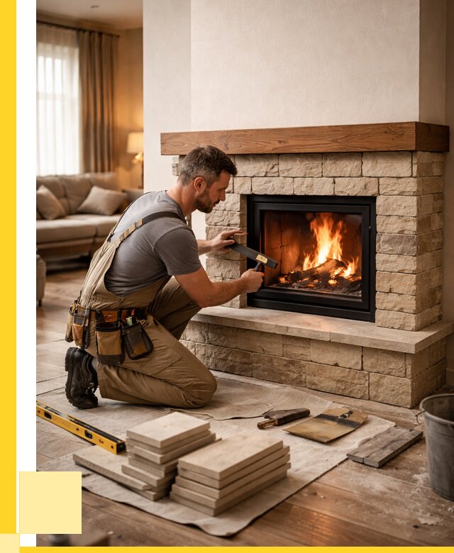 Строительство каминов в Шелехове от 160725 р., ЭриданШлх - под ключ