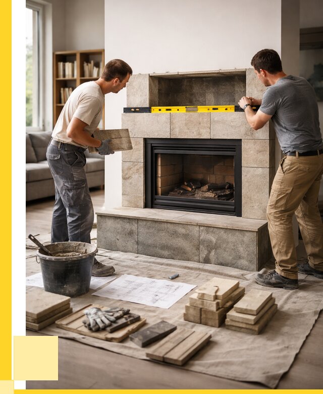 Монтаж каминов и установка в Шелехове от 48218 р. | ЭриданШлх