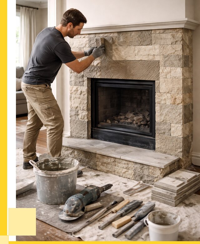 Ремонт каминов и печей в Шелехове от 16073 р. | ЭриданШлх