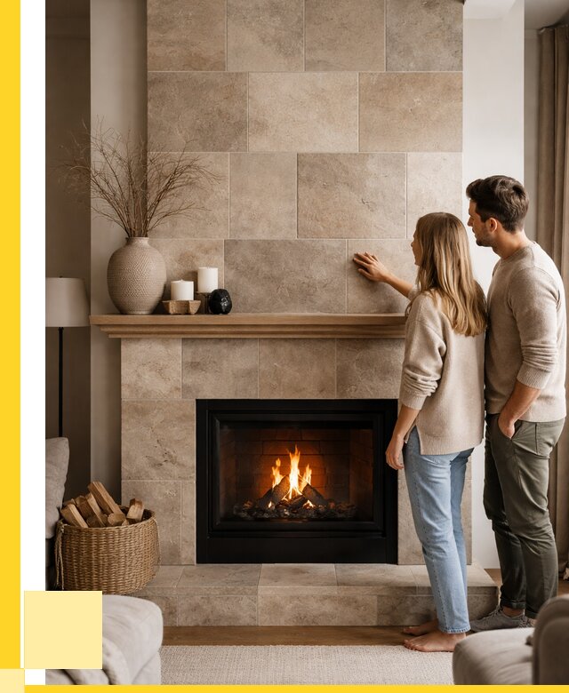 Облицовка каминов керамогранитом в Шелехове от 4822 р. | ЭриданШлх