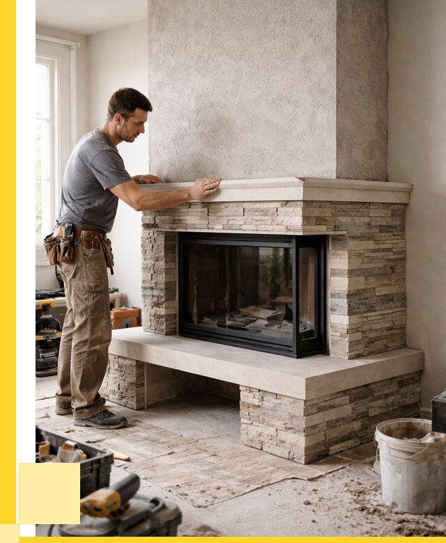 Изготовление каминов под ключ в Шелехове от 160725 р. | ЭриданШлх