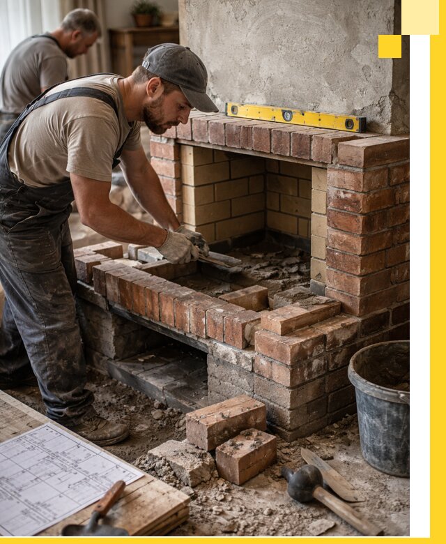 Изготовление и установка каминопечей под ключ в Шелехове