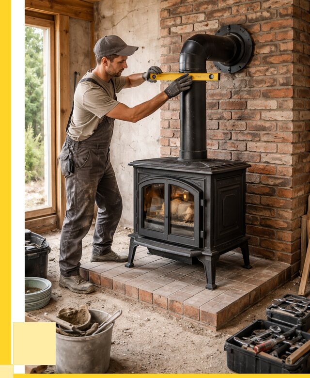 Монтаж печей установка банной печи в Шелехове от 16073 р. | ЭриданШлх