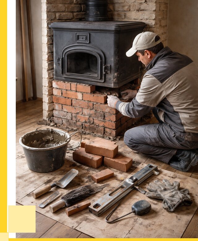 Ремонт печей в Шелехове от 12858 р., услуги печника ЭриданШлх
