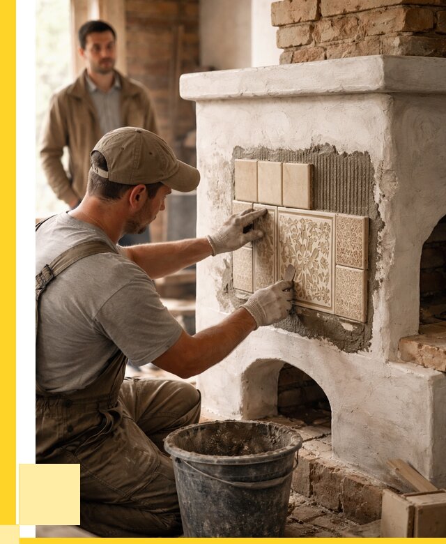 Отделка печей и банных печей в Шелехове от 37503 р. | ЭриданШлх