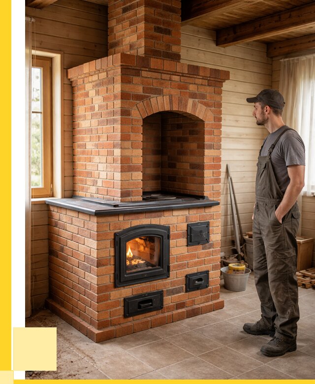 Кирпичные печи в Шелехове: купить от 160725 р. | ЭриданШлх