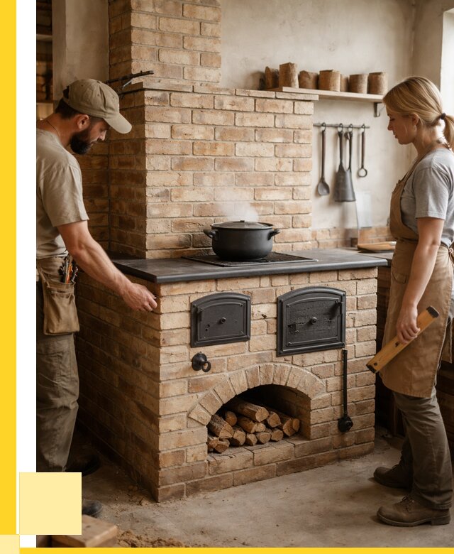 Варочно отопительные печи в Шелехове от 96435 р. | ЭриданШлх