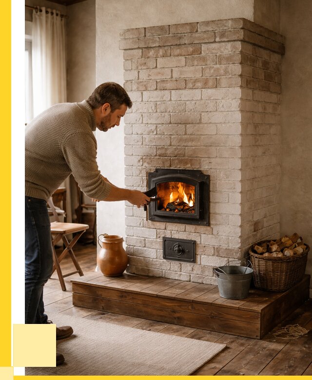 Печь голландка из кирпича в Шелехове от 91078 р. | ЭриданШлх