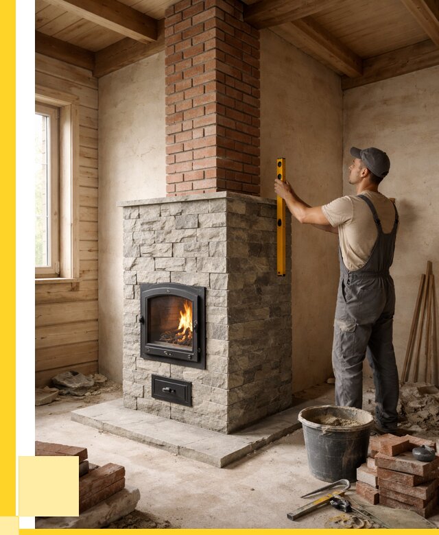 Печи и дымоходы под ключ в Шелехове от 48218 р., ЭриданШлх