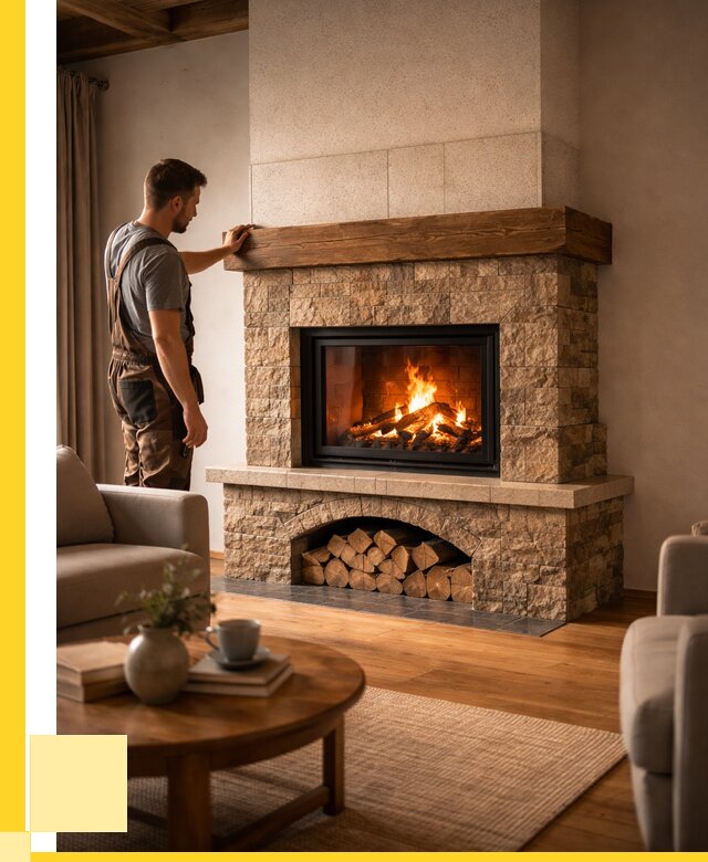 Печи камины для дома под ключ в Шелехове от 58933 р. | ЭриданШлх