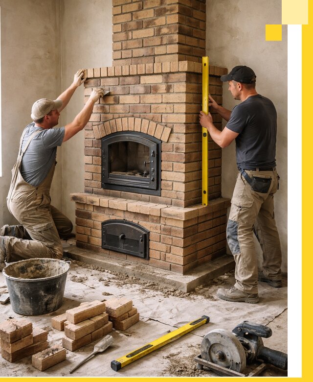 Продажа и установка печей и каминов для дома под ключ в Шелехове