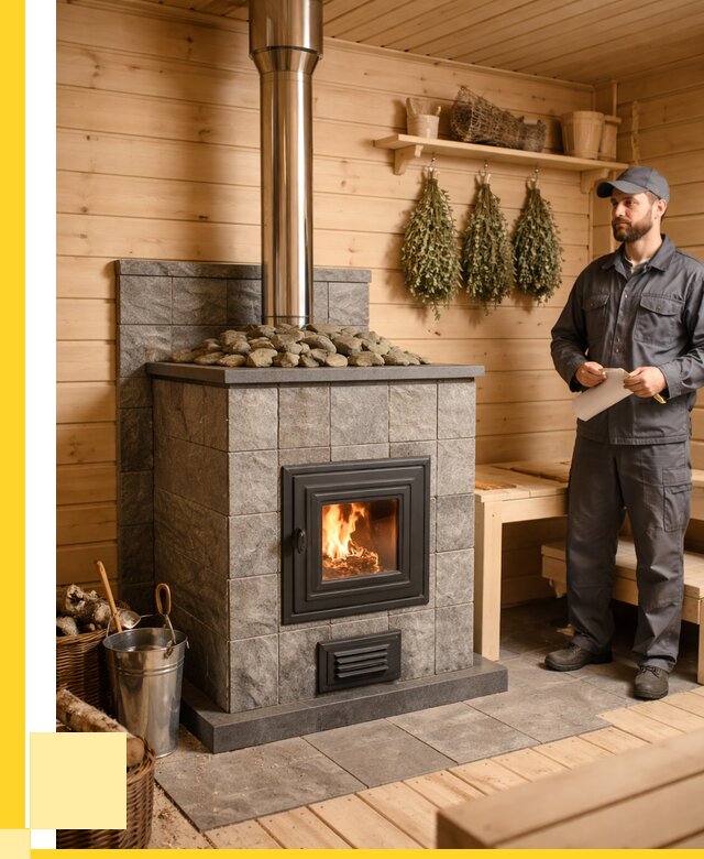 Печи для бани под ключ в Шелехове от 128580 р. | ЭриданШлх