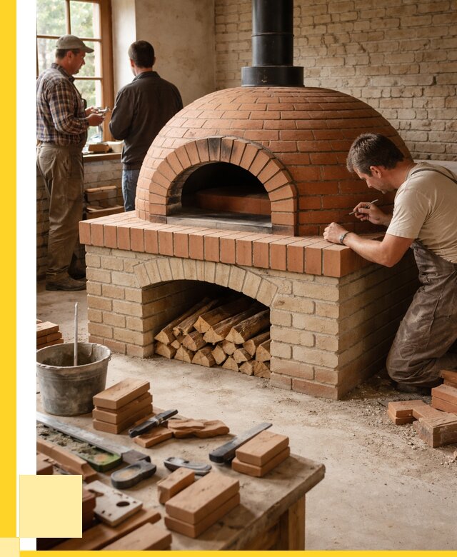 Помпейская печь дровяная для пиццы в Шелехове | ЭриданШлх от 214300 р.