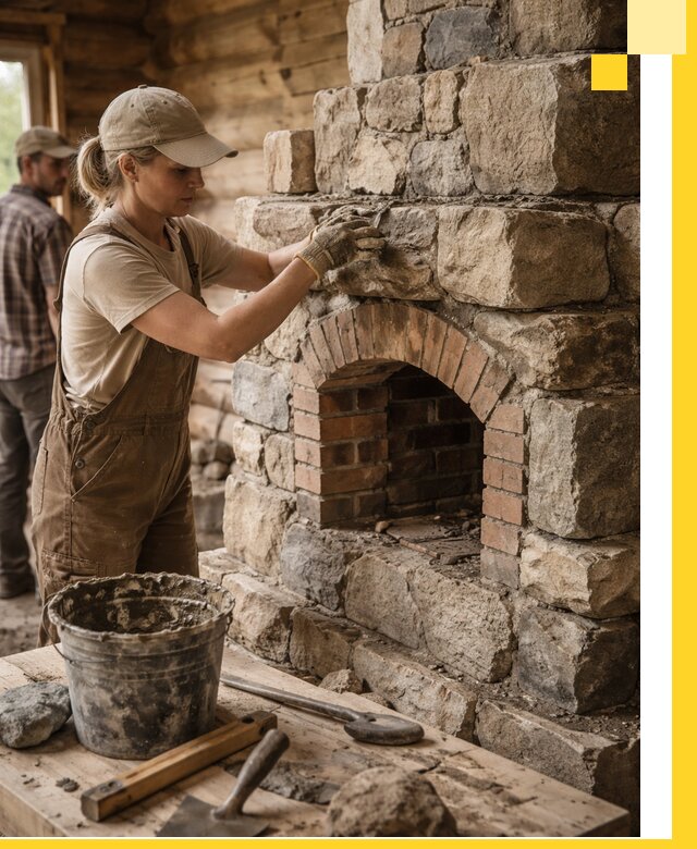 Каменные печи на заказ и монтаж в Шелехове, долговечные решения