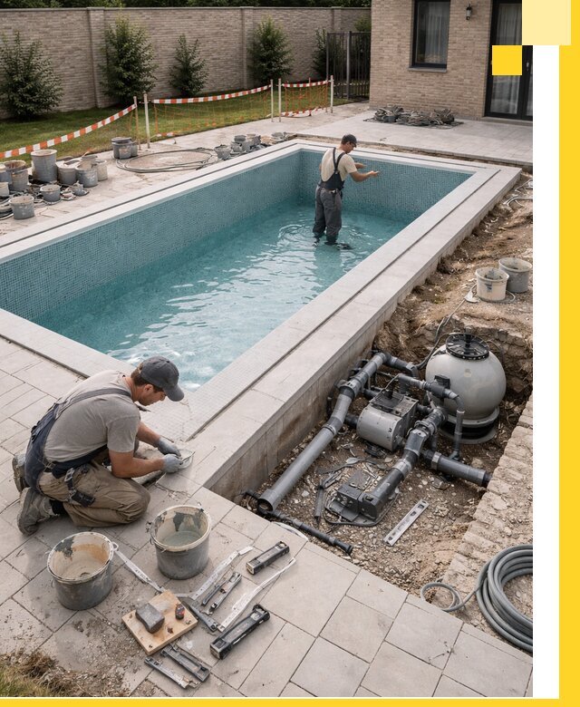 Строительство бассейнов под ключ в Шелехове: проекты и монтаж