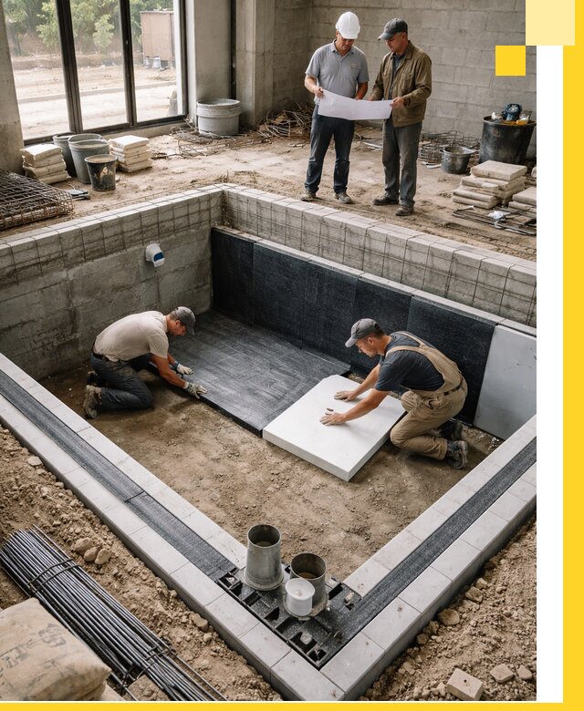 Проекты частных и общественных бассейнов под ключ в Шелехове