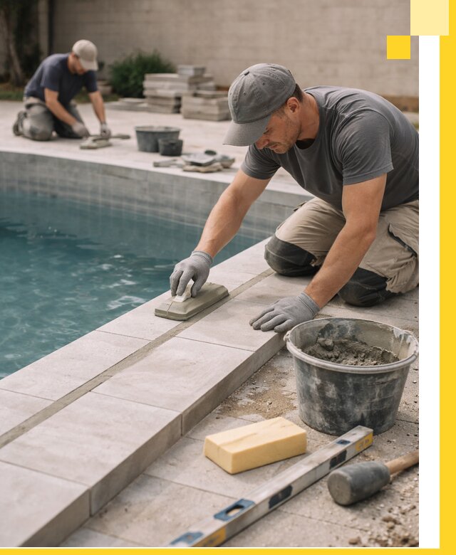 Отделка бассейнов в Шелехове: декоративная отделка и гидроизоляция