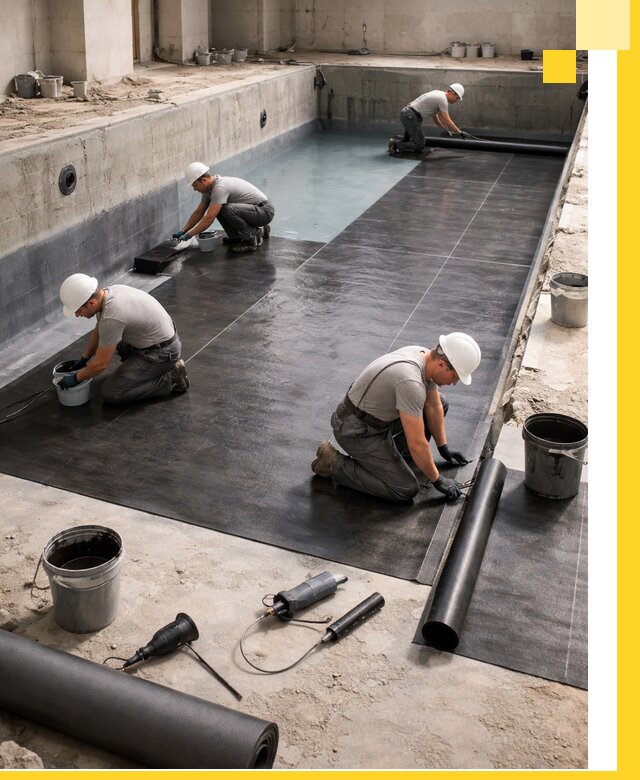 Профессиональная гидроизоляция бассейнов и чаш в Шелехове под ключ