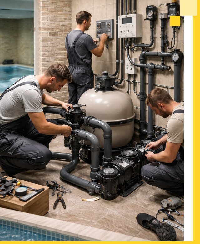 Комплексное оборудование для бассейнов под ключ в Шелехове