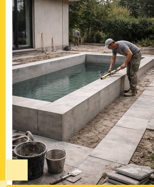 Строительство бетонного бассейна в Шелехове от 1285800 р. | ЭриданШлх