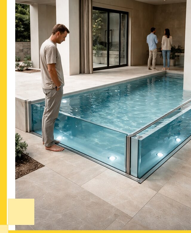 Стеклянные бассейны в Шелехове от 1285800 р. | ЭриданШлх — мозаика