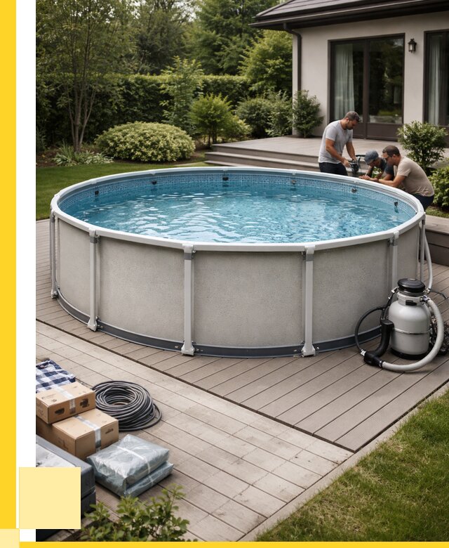 Купить каркасные бассейны в Шелехове от 48218 р. | ЭриданШлх