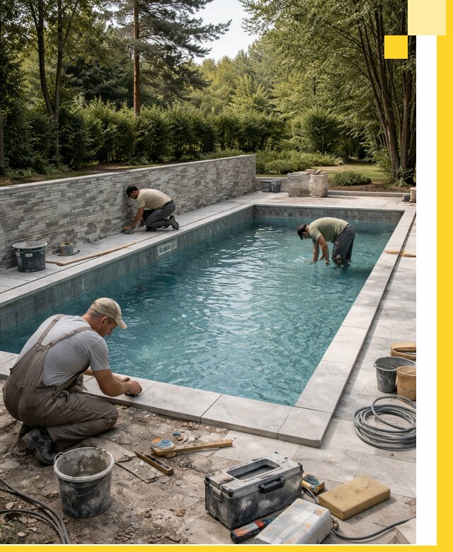 Проектирование и строительство частных бассейнов в Шелехове