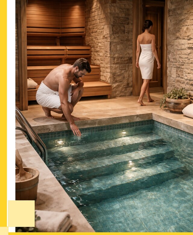 Сауна с бассейном под ключ в Шелехове от 128580 р., ЭриданШлх