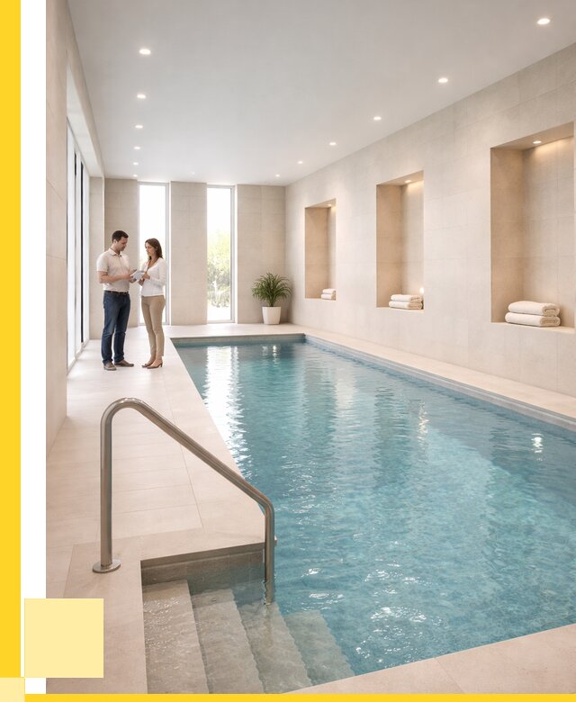 Бассейны в помещении под ключ в Шелехове от 1607250 р. | ЭриданШлх