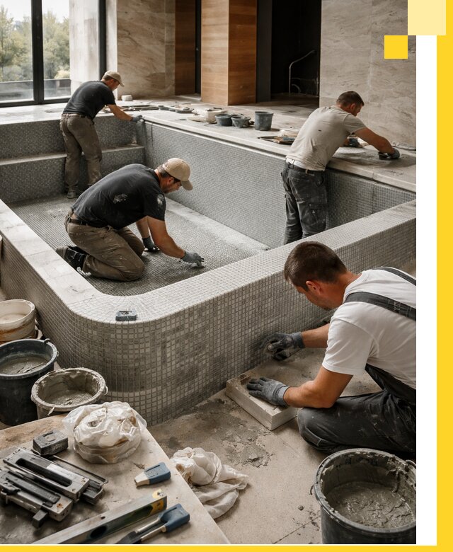 Строительство и установка СПА бассейнов под ключ в Шелехове