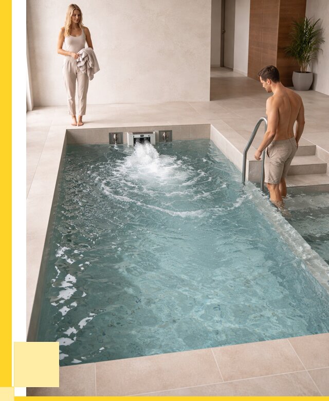 Бассейн с противотоком в Шелехове от 267875 р. | ЭриданШлх