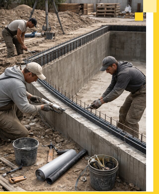 Качественный монтаж чаши бассейна в Шелехове под ключ с гарантией