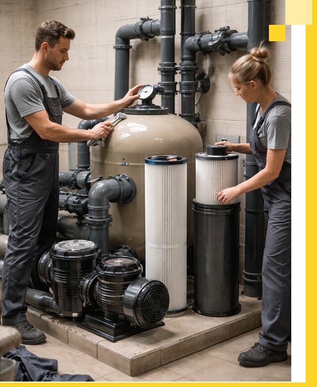 Фильтры и системы фильтрации для бассейнов в Шелехове