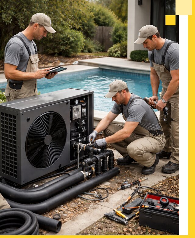 Проектирование и установка тепловых насосов для бассейнов в Шелехове