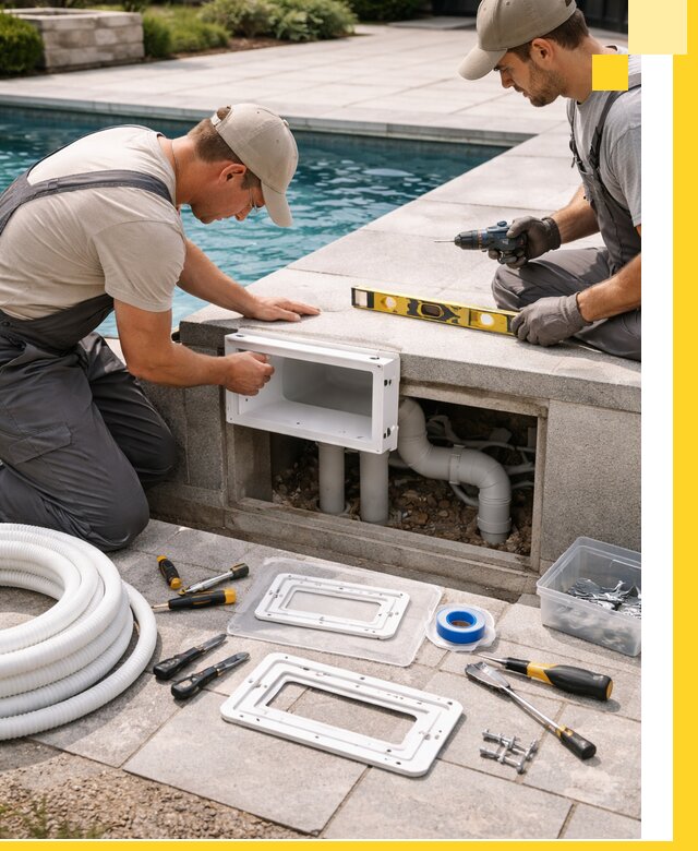 Поставка и установка скиммеров для бассейнов в Шелехове