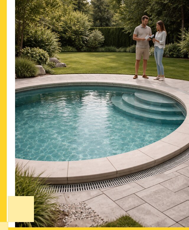 Круглые каркасные бассейны купить в Шелехове от 267875 р. | ЭриданШлх