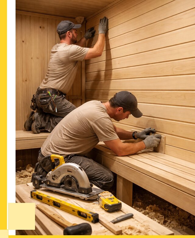 Обшивка саун вагонкой в Шелехове от 2679 р. | ЭриданШлх