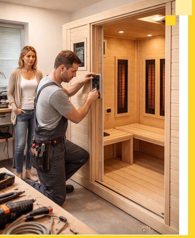 Инфракрасные сауны под ключ в Шелехове продажа и установка