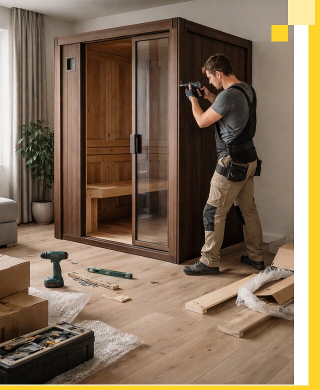 Установка и производство мини саун под ключ в Шелехове