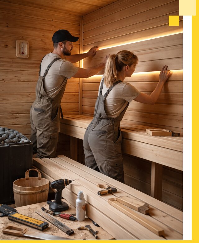 Дизайн саун и бань под ключ с индивидуальным проектом в Шелехове