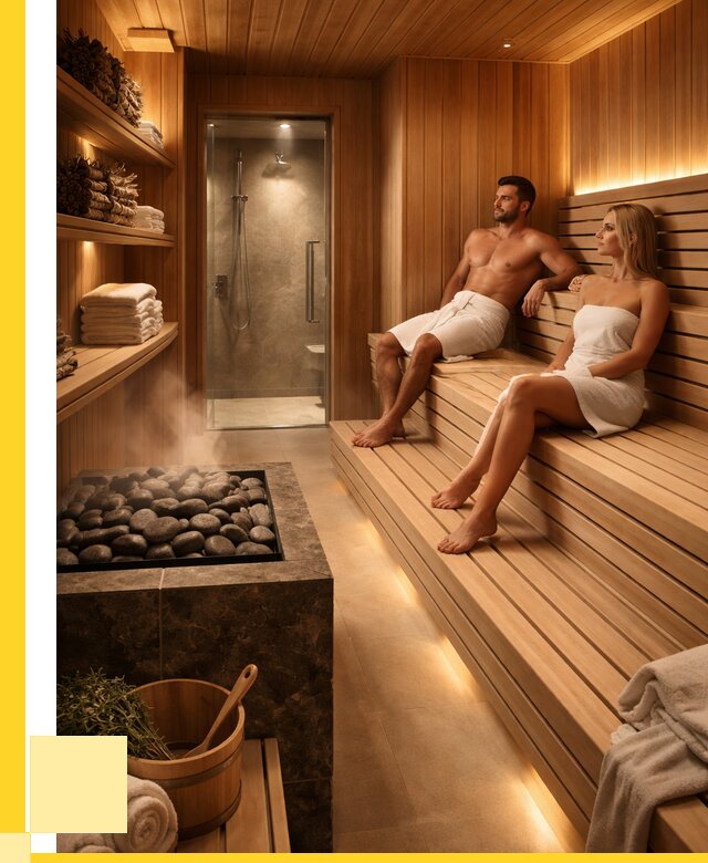 Интерьеры саун под ключ в Шелехове от 192870 р. | ЭриданШлх