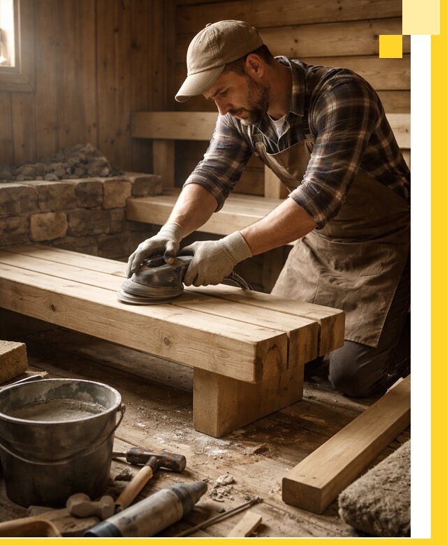 Ремонт бань под ключ в Шелехове с гарантией качества и сроков