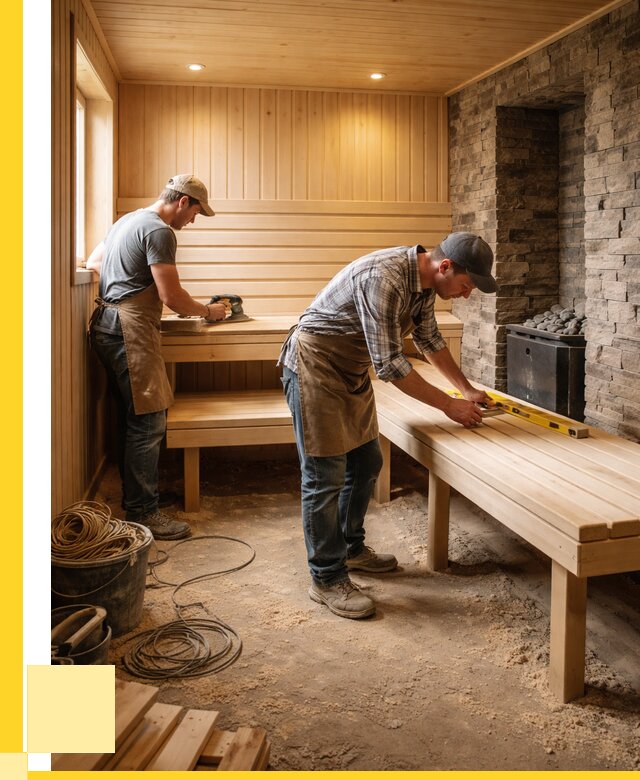 Отделка бани в Шелехове: внутренняя отделка от 3215 р. | ЭриданШлх