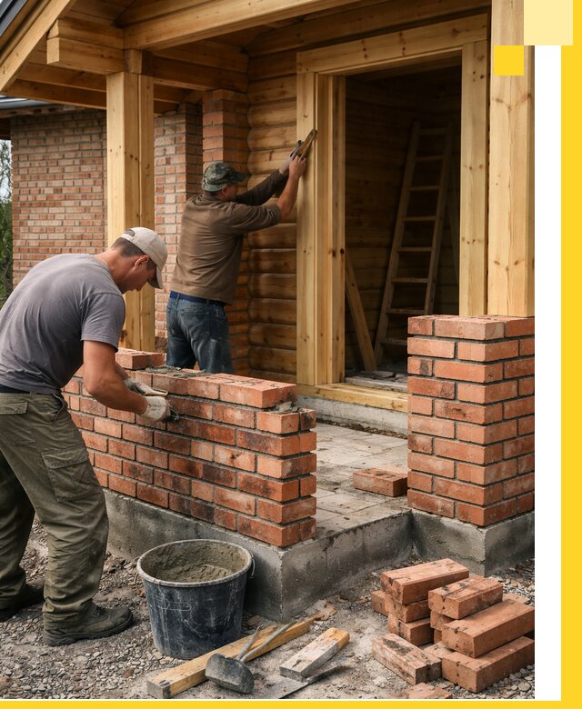 Строительство кирпичных бань под ключ в Шелехове с гарантией качества