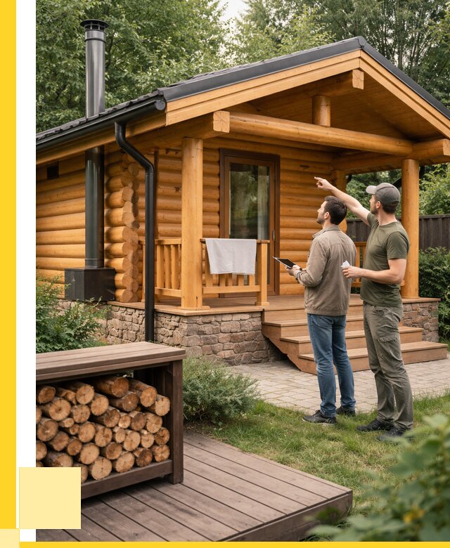 Бани для дачи под ключ в Шелехове от 267875 р. | ЭриданШлх