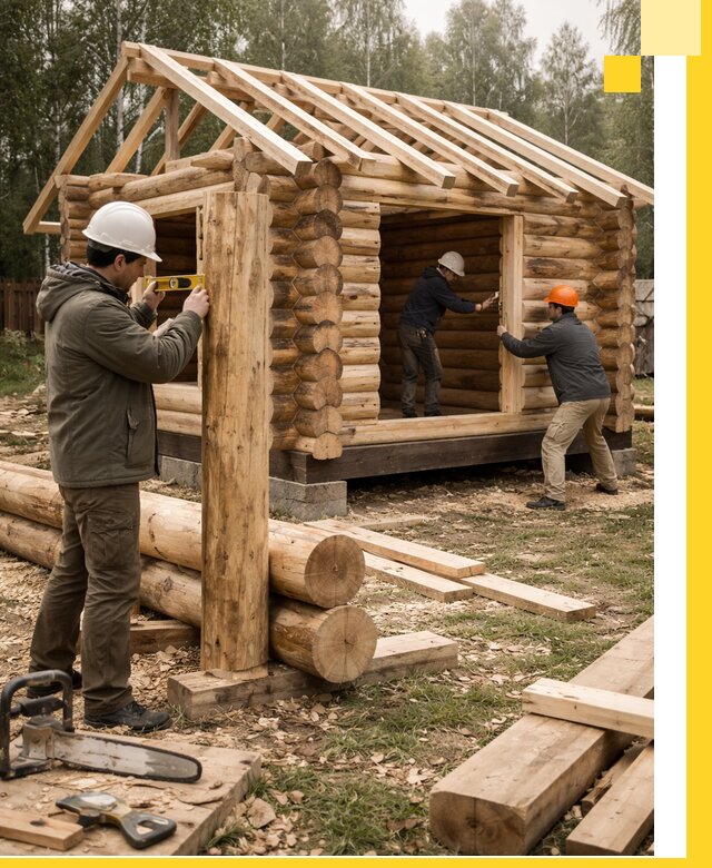 Строительство бань для дачи под ключ в Шелехове с доставкой и монтажом